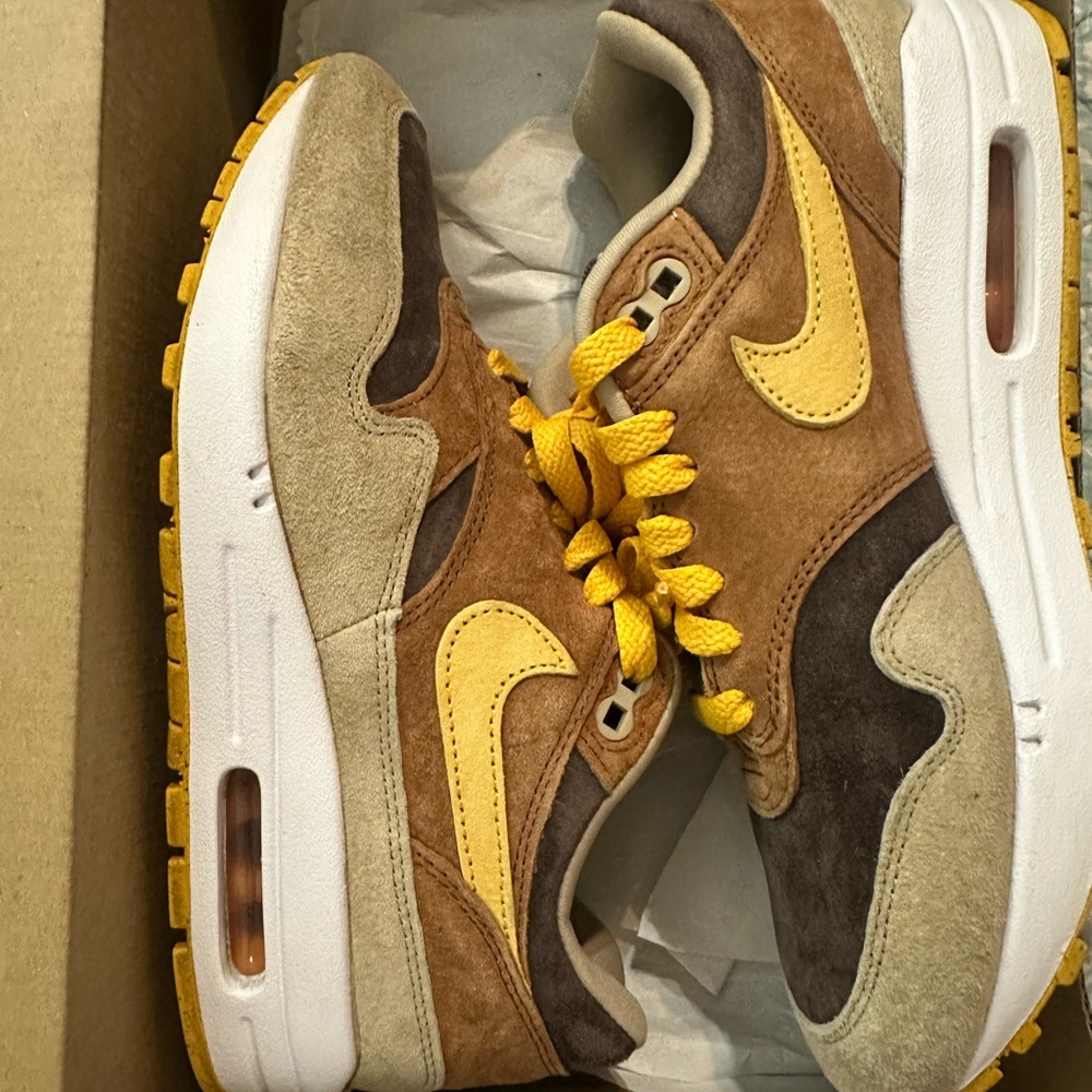 Nike Air Max 1 PRM Duck Pecan Yellow